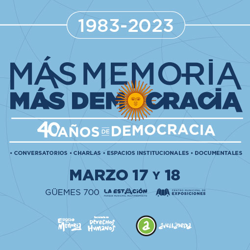 Más Memoria, Más Democracia